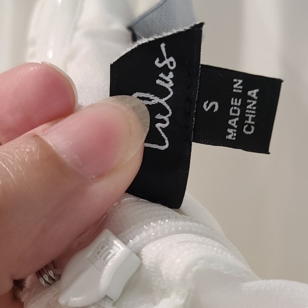 Lulus white vested jumpsuit - Picture 4 of 4